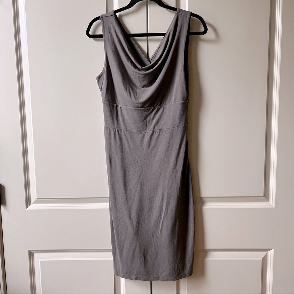 Ann Taylor Taupe Business Casual Dress